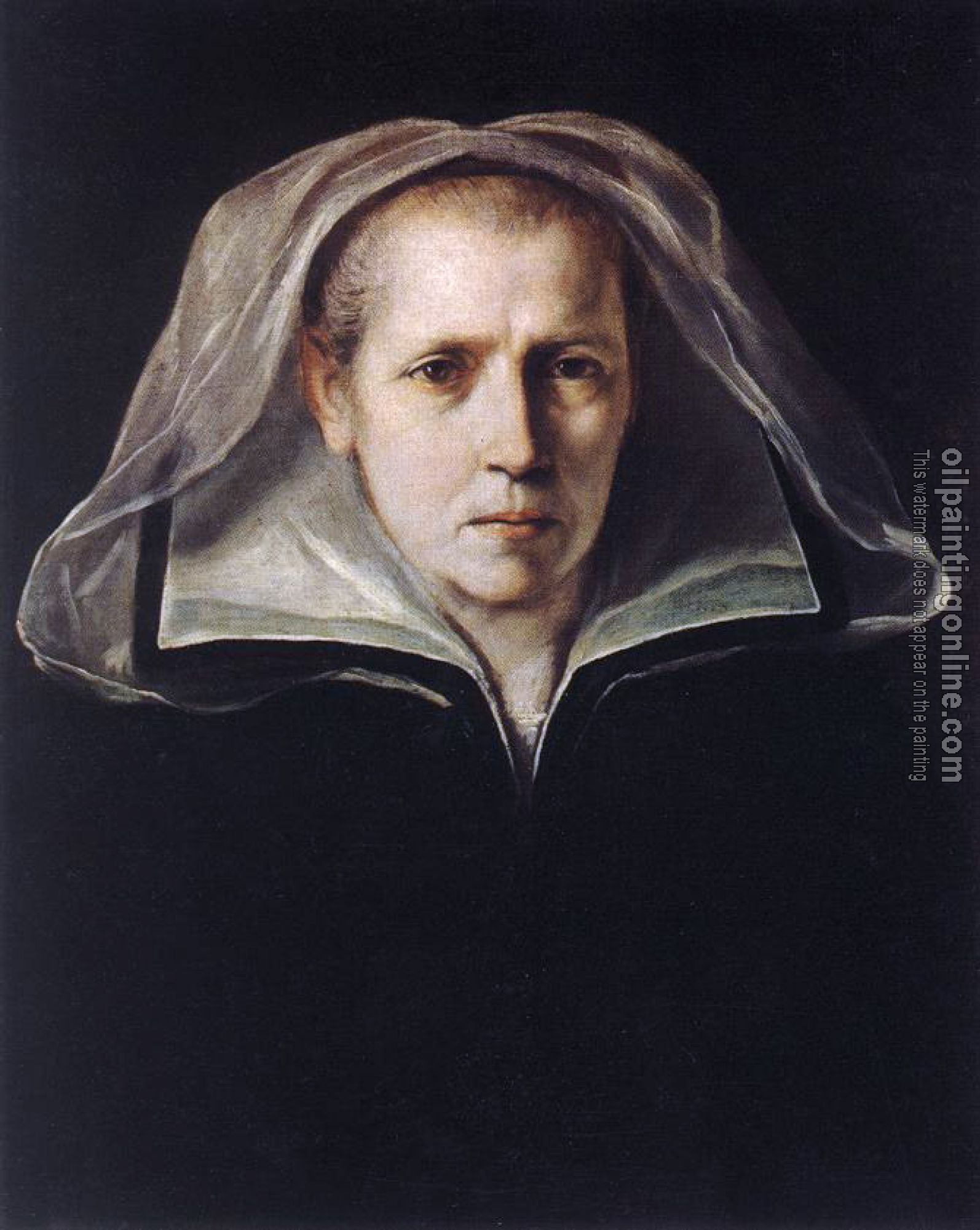 Guido Reni - Portrait of the Artists Mother